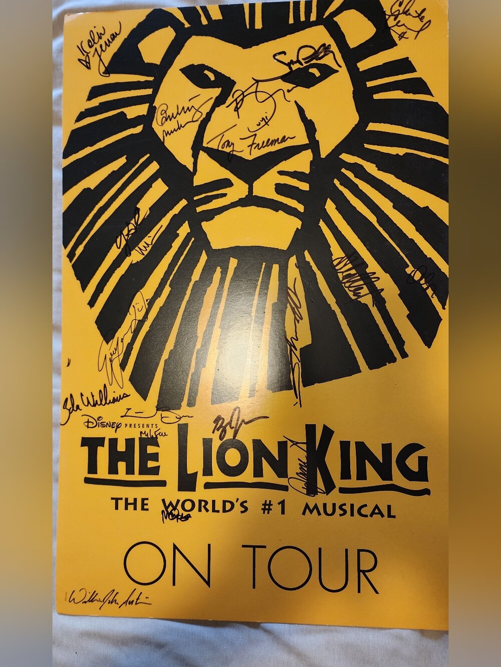 The Lion King Window Card Poster